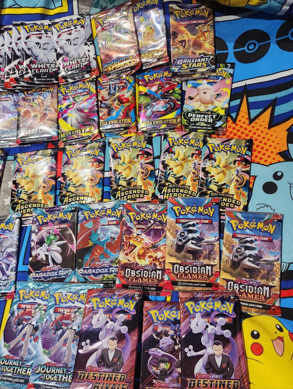 Opened Booster Pack Assortment - Pokémon - Multi-Color - Picture 2 of 7
